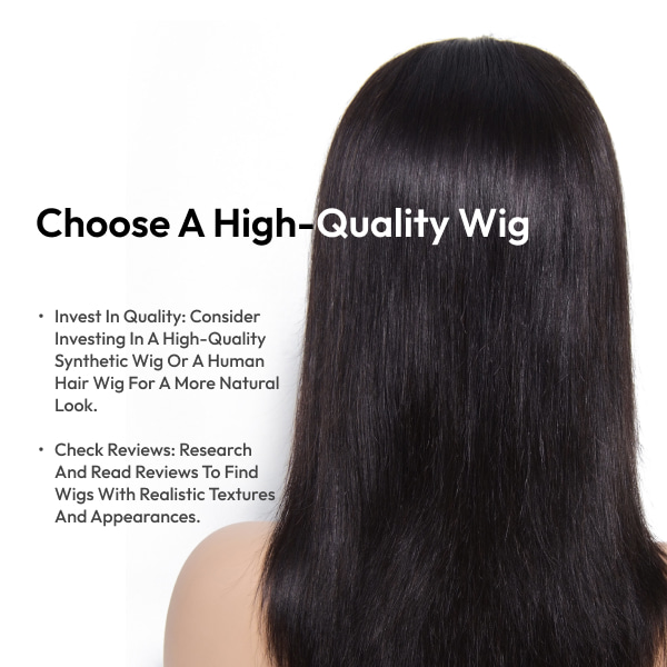 tips choose high quality wig